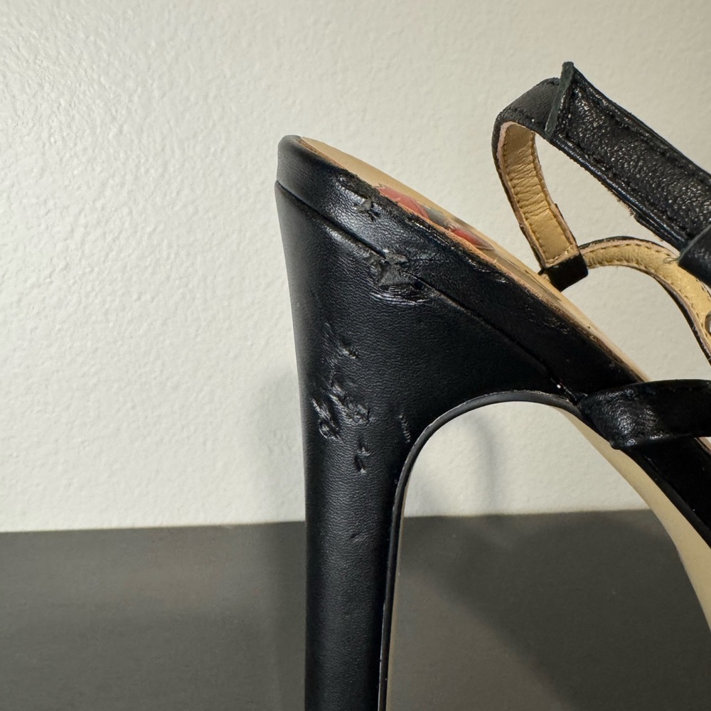 Gucci Leather Platform Pump, Black - Picture 11 of 12